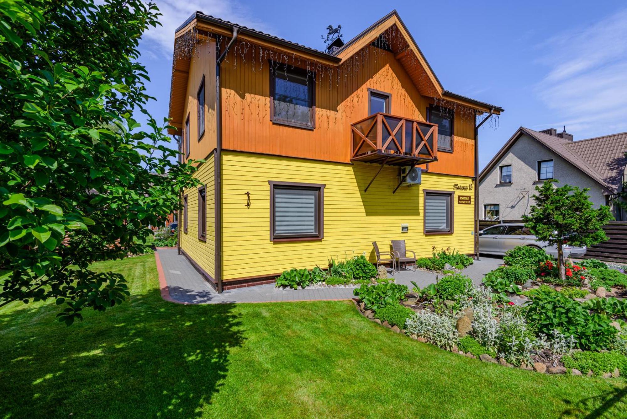 Vila Dalija Palanga Exteriér fotografie